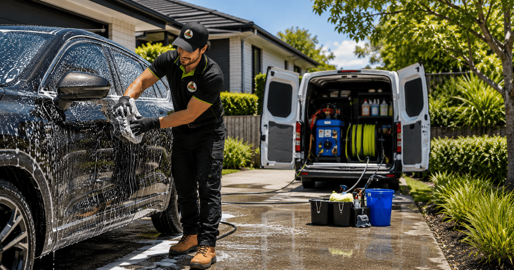 LoadRevive Hero Image - Mobile Car Wash
